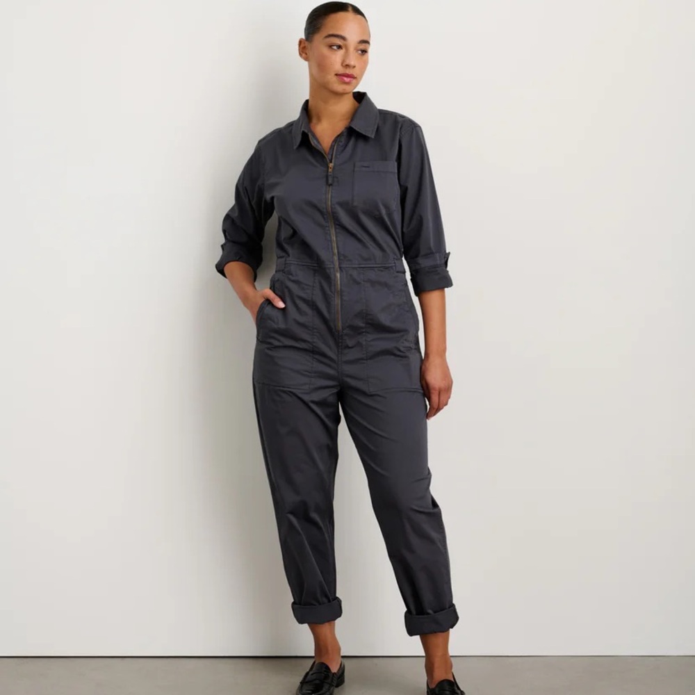NWT Alex Mill Black ZIP up  Jumpsuit